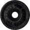 Ekena Millwork Granada Ceiling Medallion (Fits Canopies up to 6 5/8"), 18"OD x 3 1/2"ID x 2 1/2"P, Steel Gray CM18GASGS - alternate 1